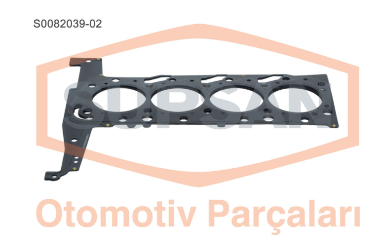 SİLİNDİR KAPAK CONTASI (2 ÇENTİK) FORD TRANSİT V184 2,4 TDCİ 00- (D2FA-D2FB-D2FE-D4FA-DOFA-F4FA-FXFA)