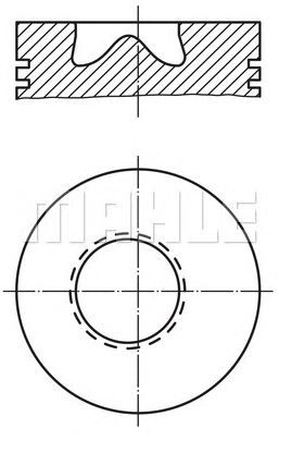 PİSTON,SEGMAN (+1.00)(93.67MM) FORD TRANSİT T15 TURBO 2.5 TD 96-