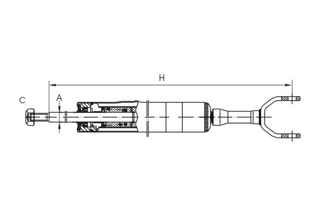 AMORTİSÖR (ÖN)(GAZLI) AUDI A4 95-01 / A6 97-05