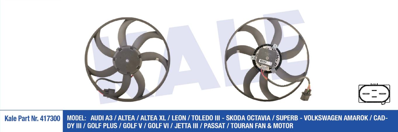 FAN MOTORU AUDI A3-ALTEA-OCTAVIA-SUPERB-CADDY III