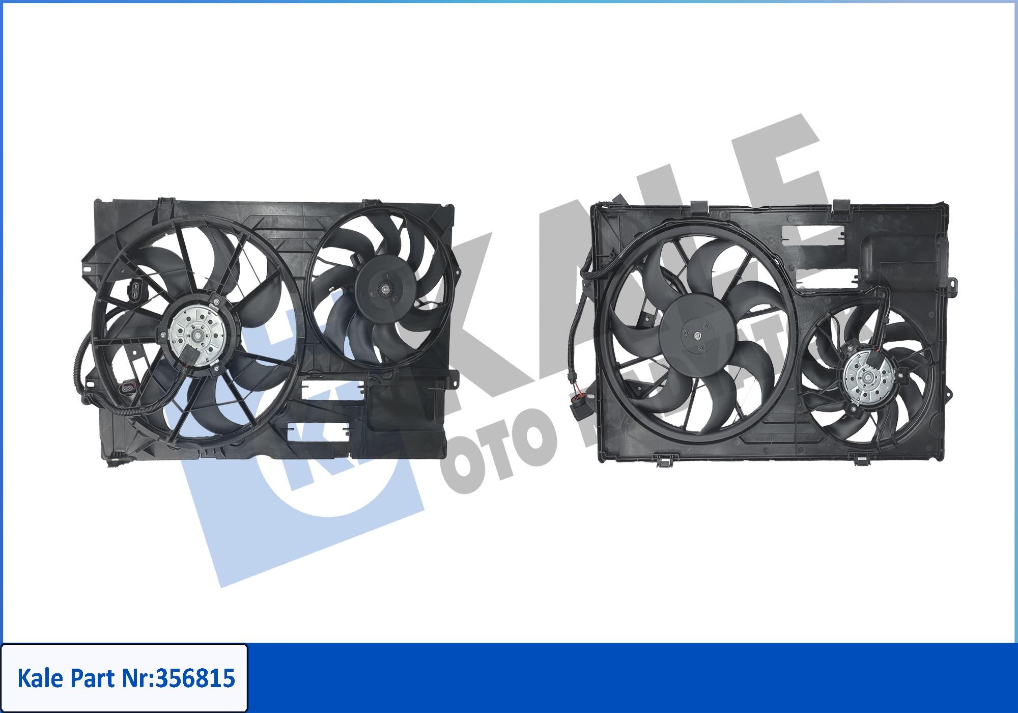 FAN MOTORU (DAVLUMBAZLI)(AC/NAC) (450/300W 12V) VW TRANSPORTER V / MULTIVAN V 1.9/2.5TDCI 03-09