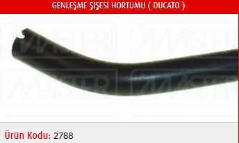 GENLEŞME ŞİŞESİ HORTUMU FIAT DUCATO 2.5D-TD-2.8 TD 94-02