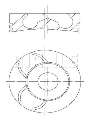 PİSTON,SEGMAN (+1.00)(76.00MM)(-0.20 KISA)(26PİM) RENAULT CLIO / KANGO 1,5 DCI (K9K)