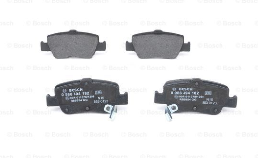 DİSK BALATA (ARKA)(ESKİ NO:0986TB3070) TOYOTA AURIS 07-12 / COROLLA 13-18