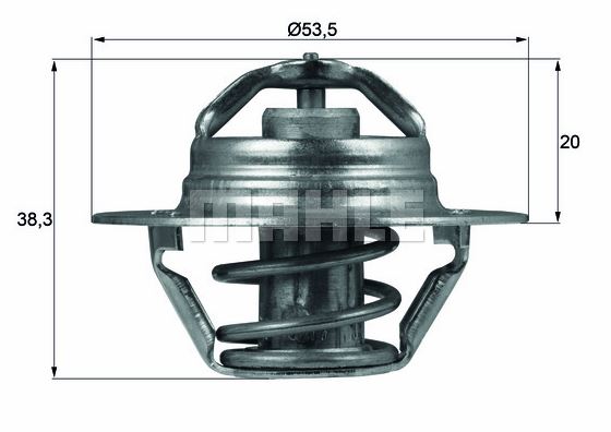 TERMOSTAT (82°C) CITROEN BERLİNGO 1.8İ 02-10