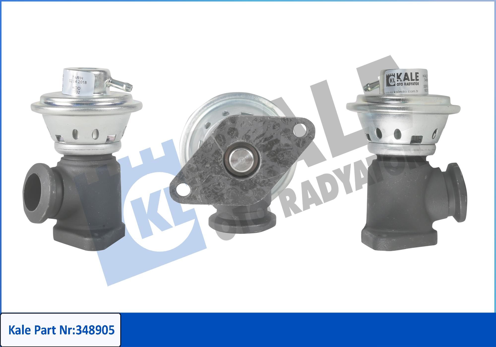 EGR VALFI PEUGEOT 306 / PARTNER / BOXER - CITROEN BERLINGO / XSARA / JUMPER 1.9D 94=>