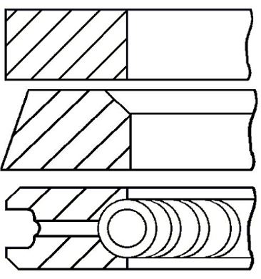 SEGMAN (+0.25)(78.25MM) RENAULT R11 1.6D 83- / VOLVO 340-36