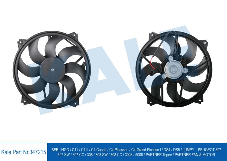 FAN MOTORU CITROEN BERLINGO-C4 I-II-DS4-DS5