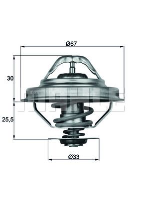 TERMOSTAT (92°C) BMW M52 92 LİK 316İ 98-00 E46 316İ 318İ