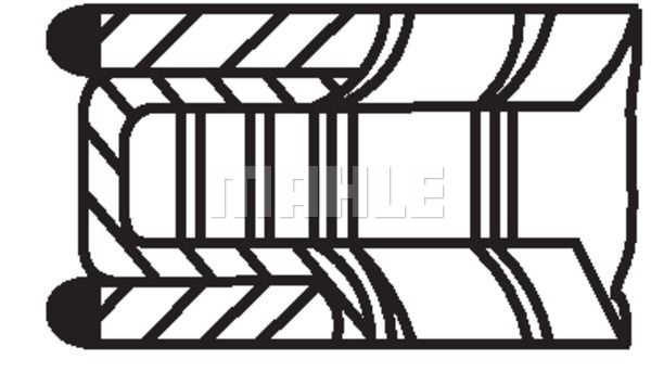 SEGMAN (STD)(76.00MM) FORD (01573R0) FOCUS II FOCUS II C MAX 05-11 MONDEO ZETEC S 07-16 ZETEC