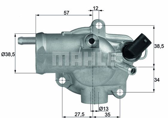 TERMOSTAT (92°C)(YENİ NO:TX47492D) M.BENZ (W203) C200 CDI-C220 CDI 05-