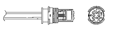 OZA600-BM5 LAMBDA (OKSİJEN) SENSÖRÜ(YENİ NO:97085) BMW (E87-E90)