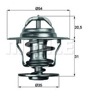 TERMOSTAT (80°C) VW TRANSPORTER T3 1,6 TD 1,7D 84-92