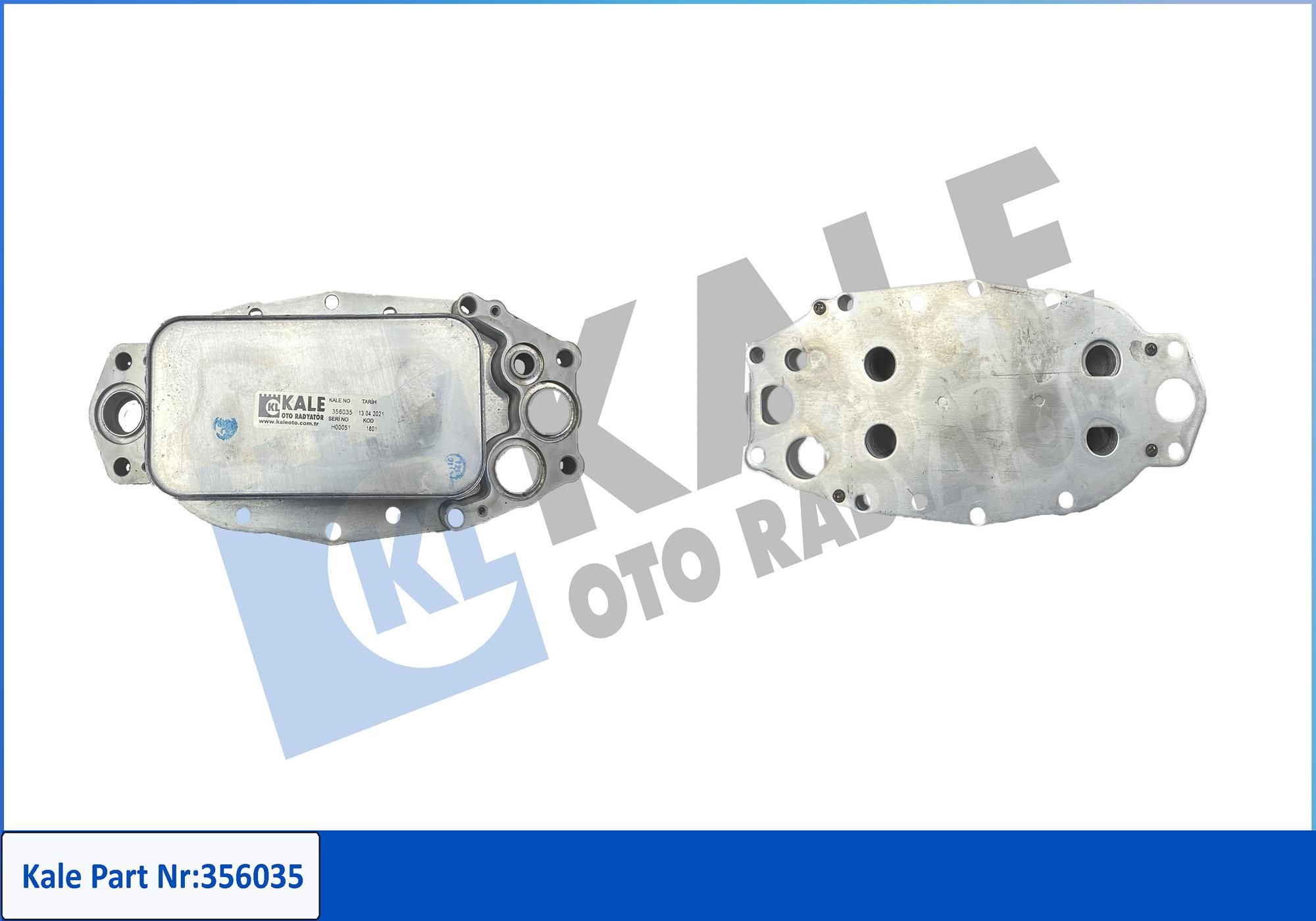 YAĞ SOĞUTUCU PEUGEOT 407 / CITROEN C5 III / C6 3.0HDI 09- / LAND ROVER DISCOVERY 3.0D 4X4 3.0TD V6 3.0SD V6 12- / JAGUAR XF / XJ 3.0D 12-