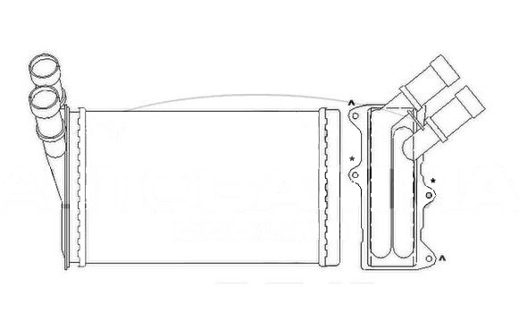 KALORİFER RADYATÖRÜ PEUGEOT 306-CITROEN BERLINGO
