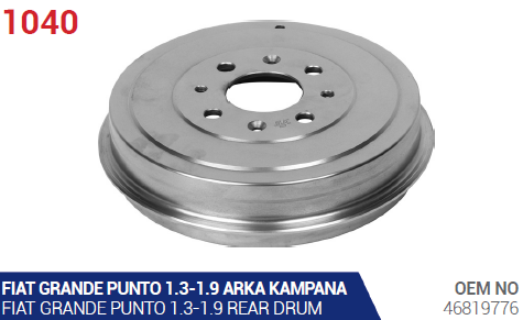 KAMPANA (ARKA) FIAT GRANDE PUNTO 1.3 / 1.9