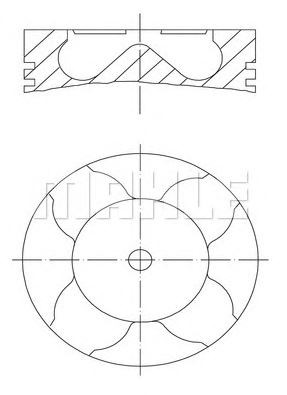 PİSTON,SEGMAN (+0.50)(84.00MM) OPEL-X 2.0 DTH