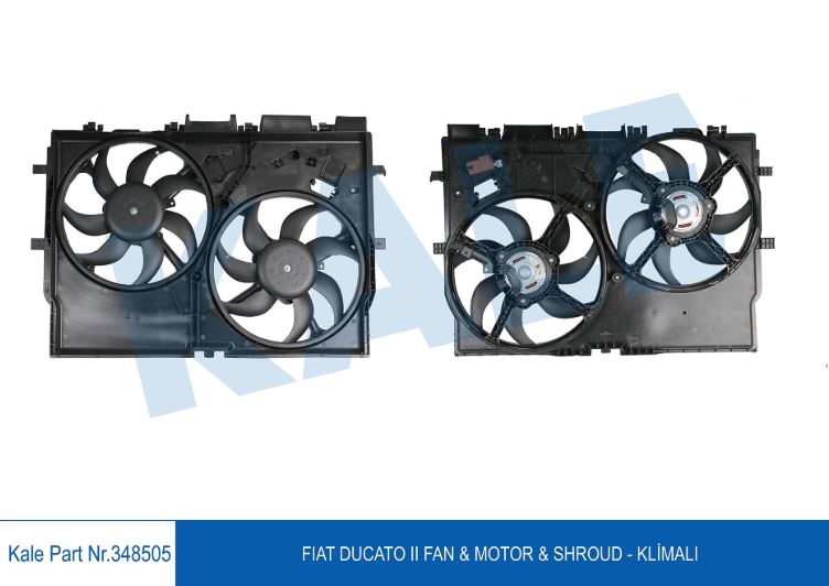 FAN MOTORU (DAVLUMBAZLI) FIAT DUCATO II 400/300 WATT