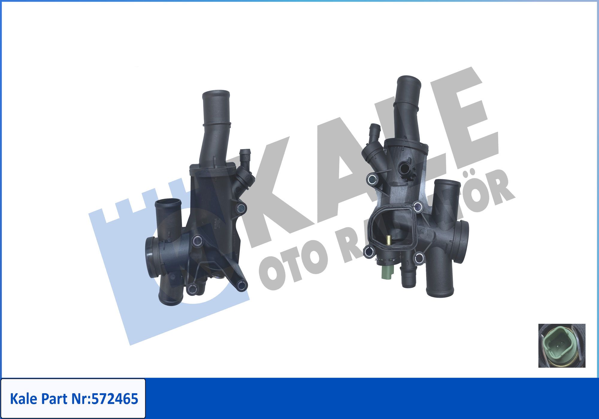 TERMOSTAT CITROEN C4 / C4 GRAND PICASSO I / C4 I / C4 PICASSO I / C5 II / C5 III / C8 / JUMPY - FIAT SCUDO / ULYSSE - FORD C-MAX / FOCUS C-MAX / FOCUS II / GALAXY II /  KUGA I / MONDEO IV / S-MAX - LANCIA PHEDR