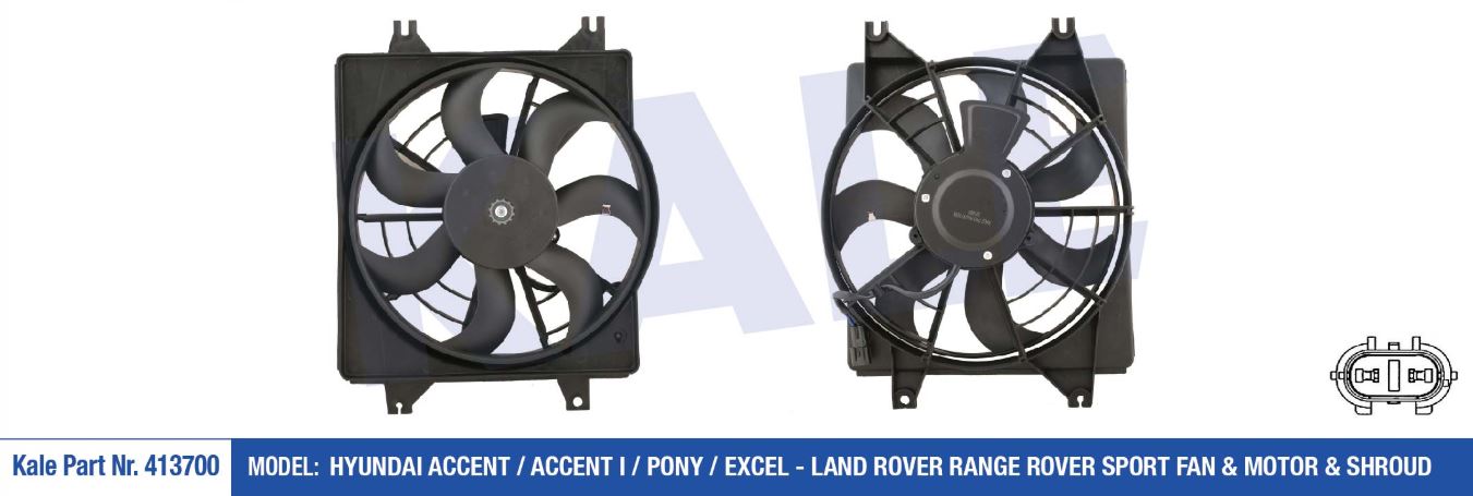 FAN MOTORU (DAVLUMBAZLI) HYUNDAI ACCENT/ACCENT I