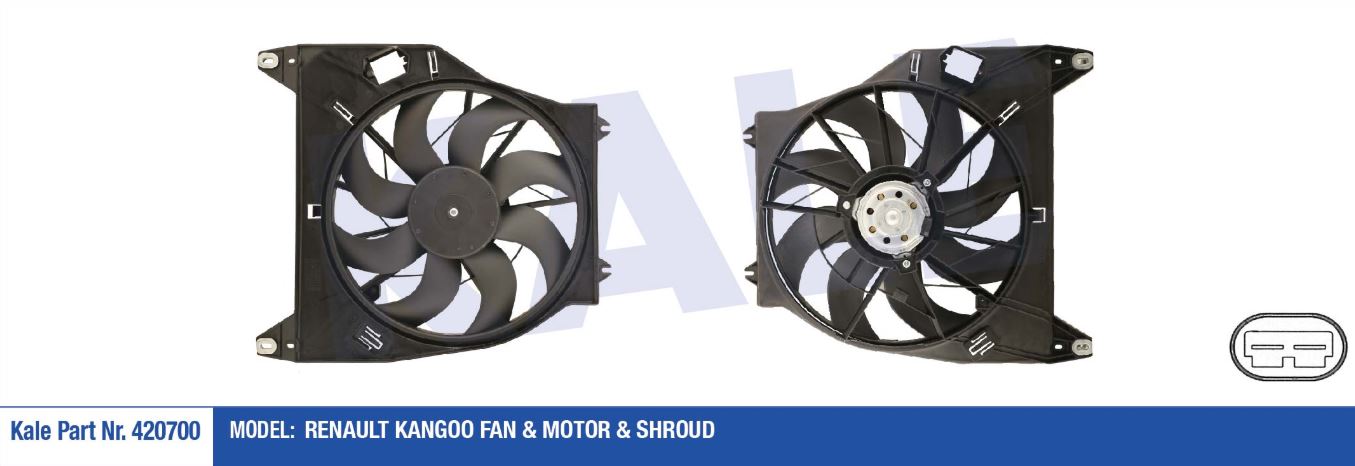 FAN MOTORU (DAVLUMBAZLI) RENAULT KANGOO