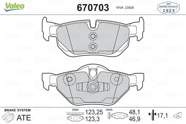 DİSK BALATA (ARKA) BMW 1 (E81-E87) 116İ-118İ-118D-120D-120İ-130İ-123D 06-11 / BMW 3 (E90) 316D-316İ-318D-318İ-320D-320İ-325İ 04-11 / BMW X1 (E84) 20D-18D-23D-25D-25İ-28İ 09-15