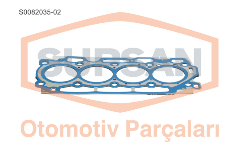 SİLİNDİR KAPAK CONTASI (3 ÇENTİK) PEUGEOT 3008 1,6HDİ 09-