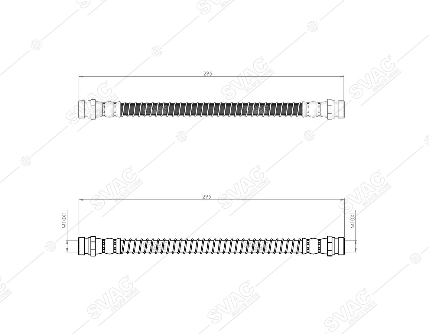 FREN HORTUMU (ARKA) KIA CARNIVAL I 99-01 / CARNIVAL II 01-06 / PREGIO 95-04