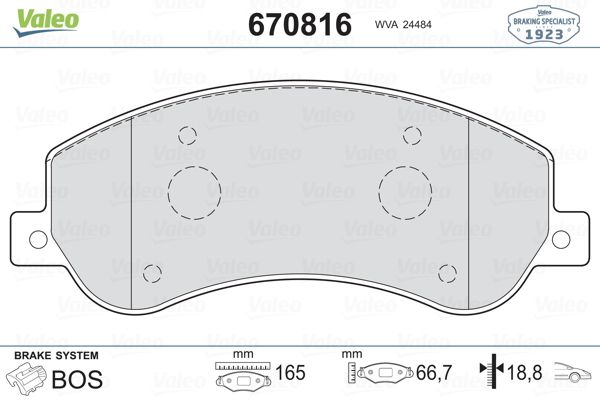 DİSK BALATA (ÖN) FORD TRANSİT V347 2.2 TDCİ-2.4 TDCİ 06-14