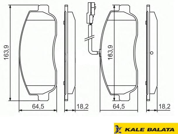 DİSK BALATA (ÖN) RENAULT MASTER / OPEL MOVANO