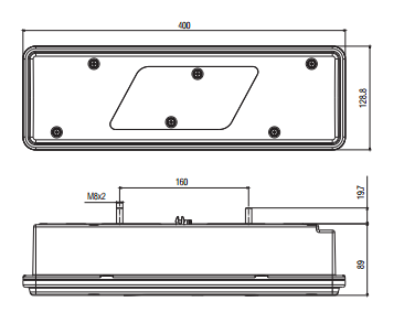 STOP LAMBASI (SAĞ) FORD TRANSIT TIPPER (PICK-UP) 14-