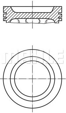 PİSTON,SEGMAN (+0.25)(82.72MM) RENAULT LAGUNA 2,0 F3R 2,0-8V