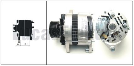 ALTERNATÖR 12V/80A TÜMOSAN MAXIMA 9100 SERİSİ TR