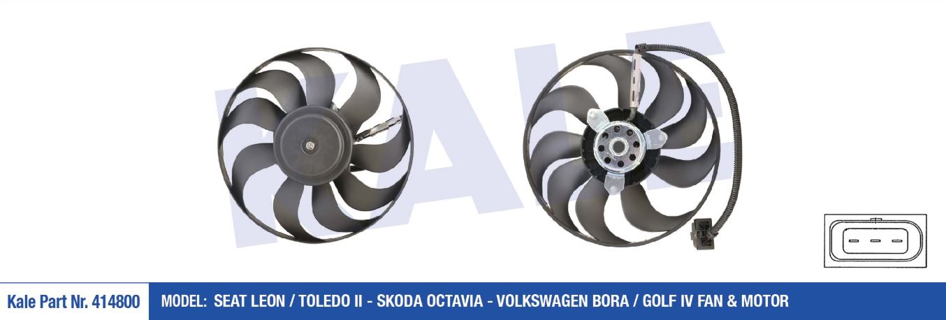 FAN MOTORU VW BORA-GOLF IV 292mm