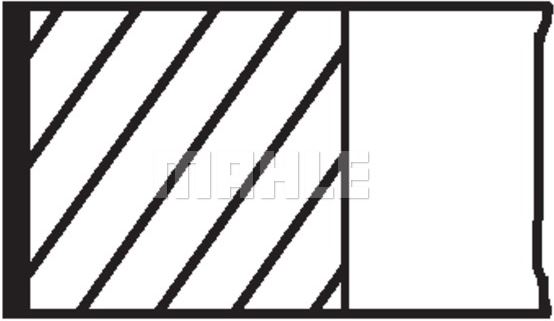 SEGMAN (STD)(76.00MM) 1,4 ZETEC SE