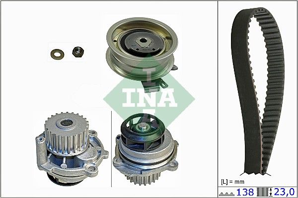 TRİGER SETİ + DEVİRDAİM (138 DİŞ) VW BORA / CADDY III / GOLF IV-V-VI / PASSAT / TRANSPORTER T5