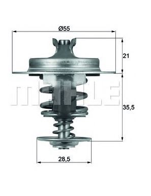 TERMOSTAT (83°C) PEUGEOT BOXER 94- / CITROEN JUMPER 94-