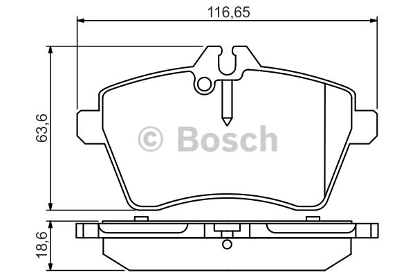 DİSK BALATA (ÖN)(ESKİ NO:0986TB2898) MERCEDES A180 04-