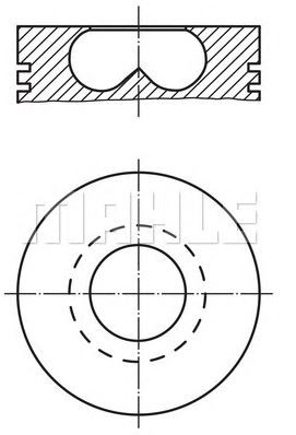 PİSTON,SEGMAN (STD)(86.00MM) FORD MONDEO III 2.0 16V TDDI/TDCI