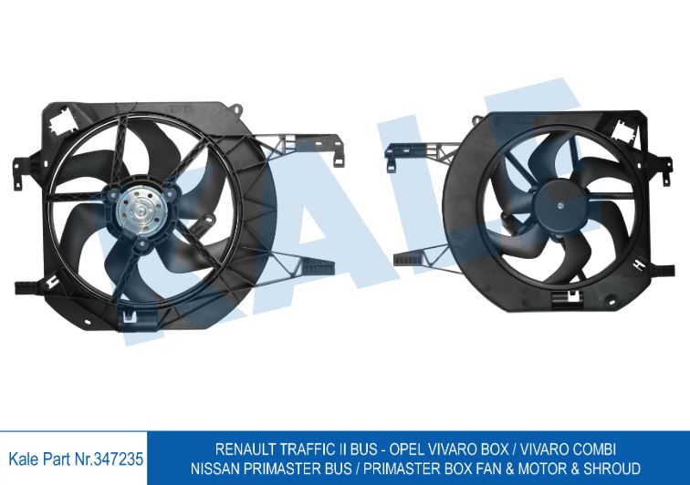 FAN MOTORU (DAVLUMBAZLI) TRAFIC II-VIVARO-PRIMASTER 1.9DCI 01-