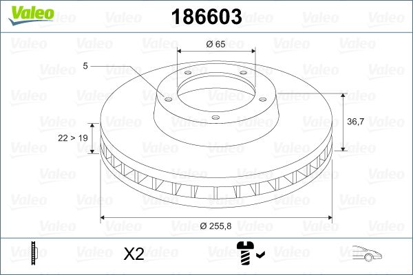 FREN DİSKİ (ÖN)(256MM) VW BORA 00- / GOLF IV 97- / POLO 02- / POLO V 11- / AUDI A1 16- / A3 96- / SEAT CORDOBA 02- / IBIZA III 05- / IBIZA IV 15- / SKODA FABIA I 99- / FABIA II 07- / OCTAVIA 97-