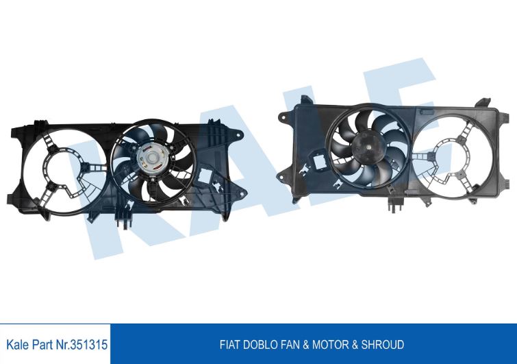 FAN MOTORU (DAVLUMBAZLI) FIAT DOBLO