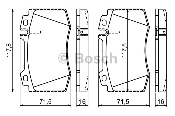 DİSK BALATA (ÖN)(ESKİ NO:0986TB2377) MERCEDES ML320-ML350-ML400 98-