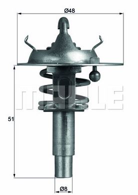 TERMOSTAT (90°C) MB SPRINTER 3.5-T/3-T/5-T 08-09