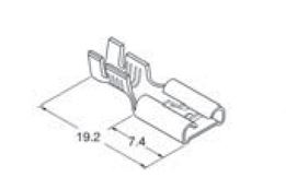 FİŞ SF2D (KÜÇÜK DİŞİ FİŞ)(TIRNAKLI)