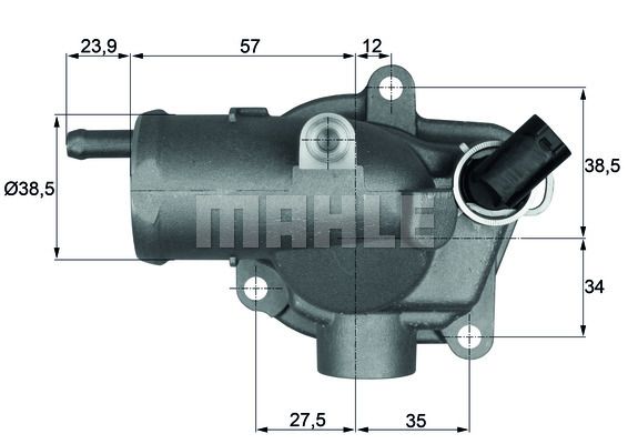 TERMOSTAT (87°C)(YENİ NO:TX47687D) MB C SERİSİ W203 03-07 / COUPE CL203 02-08 / T MODEL S203 03-07 / E SERİSİ T MODEL S211 03-09 / SPRINTER 2T 00-06 / SPRINTER 3T 00-06 / SPRINTER 4T 00-06 / JEEP GRAND CHEROKEE II 01-05