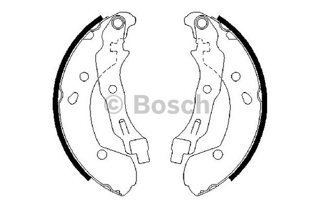 PABUÇLU FREN BALATASI (ARKA) NISSAN MICRA F026004668