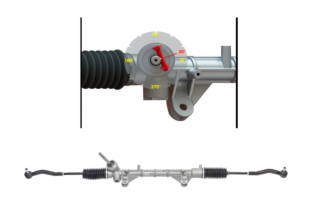 DİREKSİYON KUTUSU (EPS)(ROTBAŞSIZ) RENAULT CLIO IV 12- (PL123mm/70°)