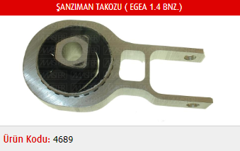 ŞANZIMAN TAKOZU FIAT EGEA 1.4 BENZİN