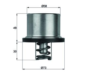 TERMOSTAT (79°C) BMW 3 (E90) M3 07-11 / (E93) M3 08-13 / (E929 M3 07-13 / 5 (E60) M5 04-09 / 6 (E63) 05-10 / (E64) M6 06-10